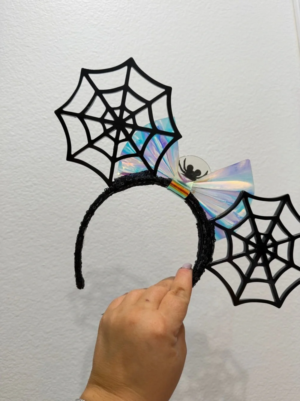 NEW Disney Boxlunch Halloween Spider Web Ears